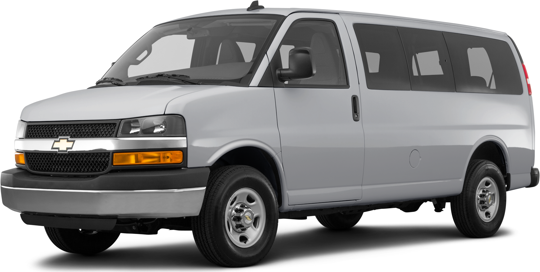 2017 Chevrolet Express 3500 Passenger LS Van 3D