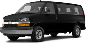 2018 Chevrolet Express 2500 Passenger LS Van 3D