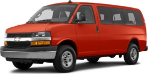 2022 Chevrolet Express 2500 Passenger LS Van 3D
