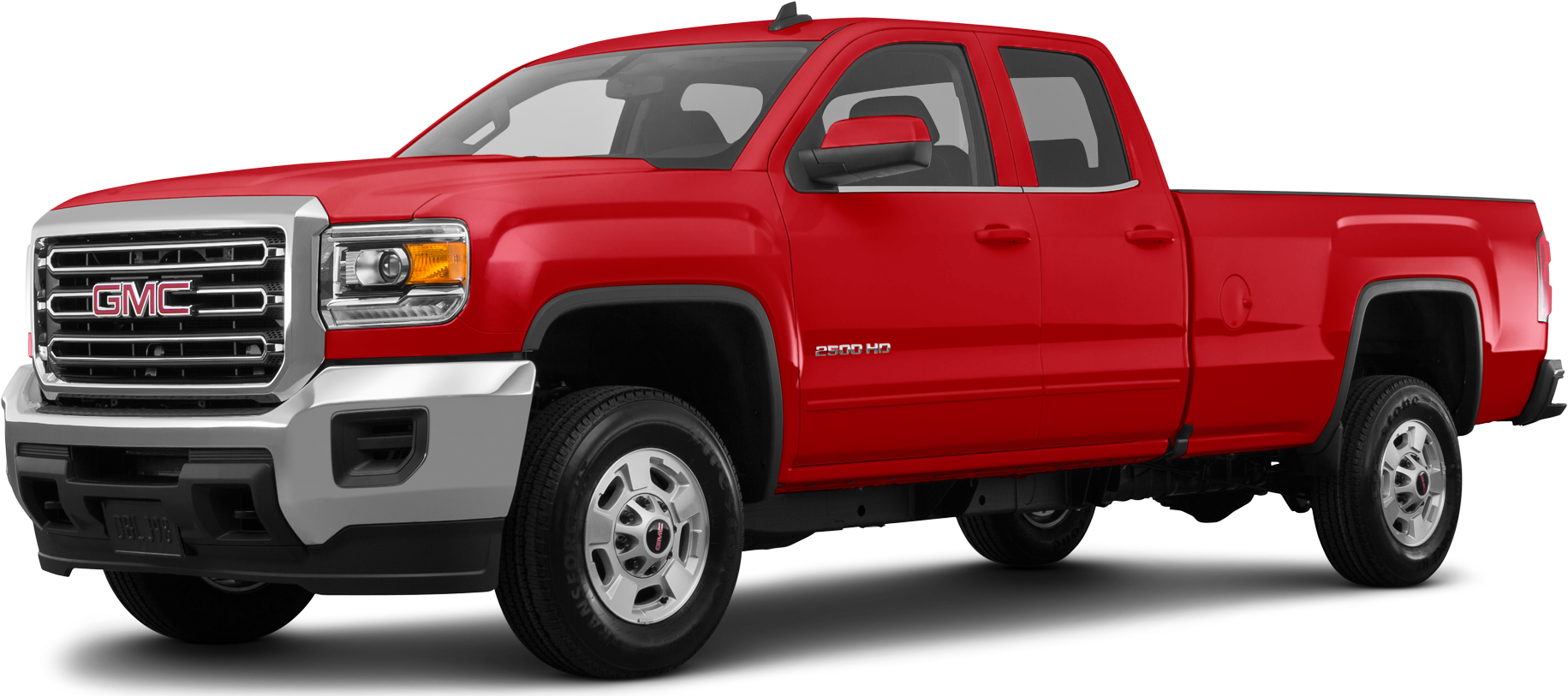 Sierra 2500 HD Double Cab SLE Pickup 4D 8 ft image