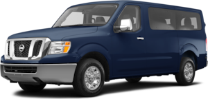 2017 Nissan NV3500 HD Passenger SL Van 3D