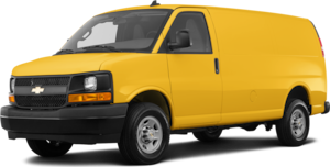 2017 Chevrolet Express 2500 Cargo Extended Van 3D