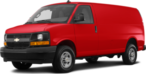 2017 Chevrolet Express 2500 Cargo Van 3D