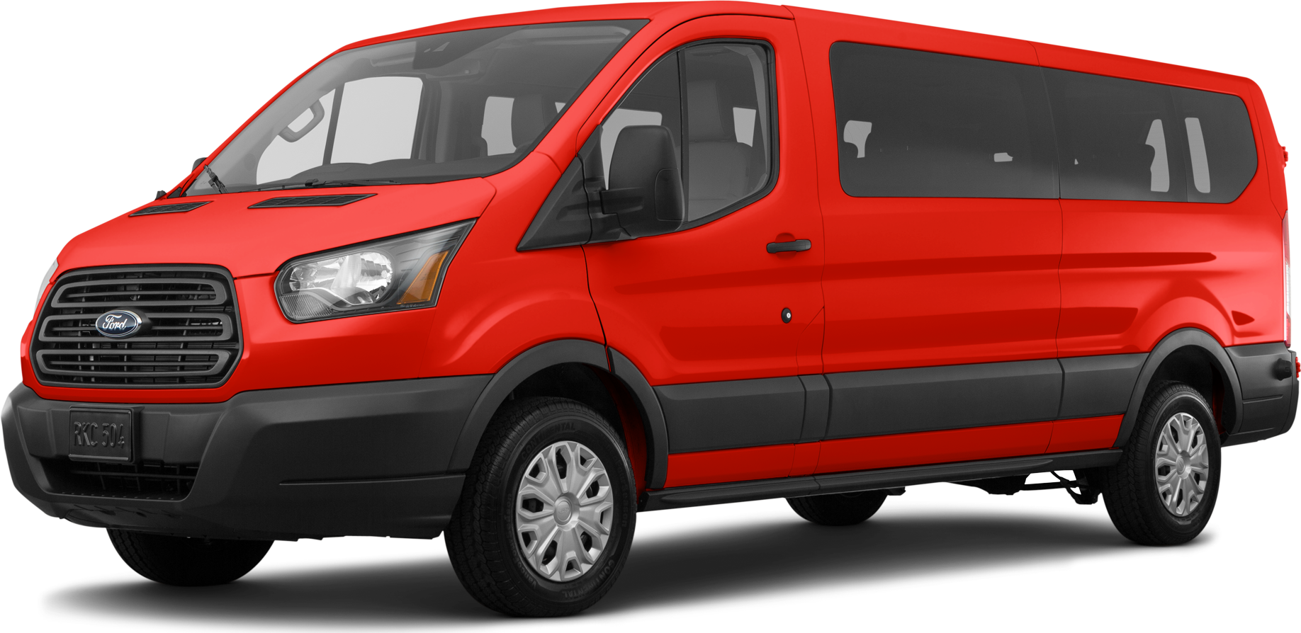 2018 Ford Transit 350 Wagon XLT w/Low Roof w/60/40 Side Door Van 3D