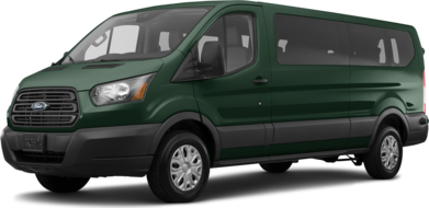 Transit 350 Wagon XLT w/Medium Roof w/Sliding Side Door Van 3D image
