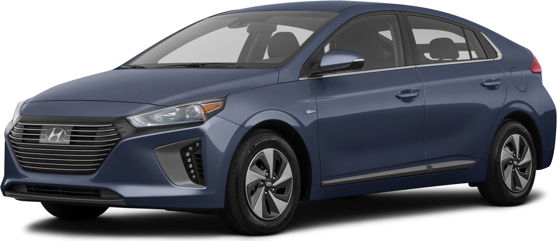 2017 Hyundai Ioniq Hybrid Blue Hatchback 4D