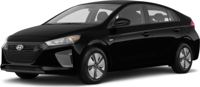 Ioniq Hybrid Blue Hatchback 4D image