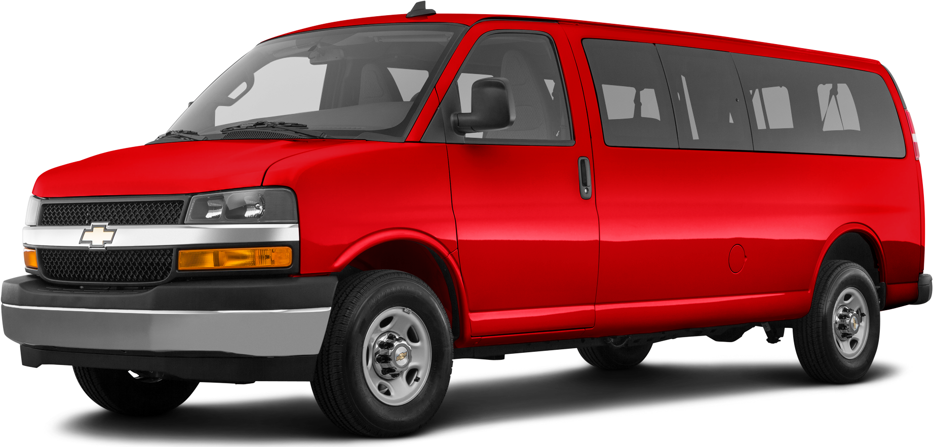 2018 Chevrolet Express 3500 Passenger LS Van 3D
