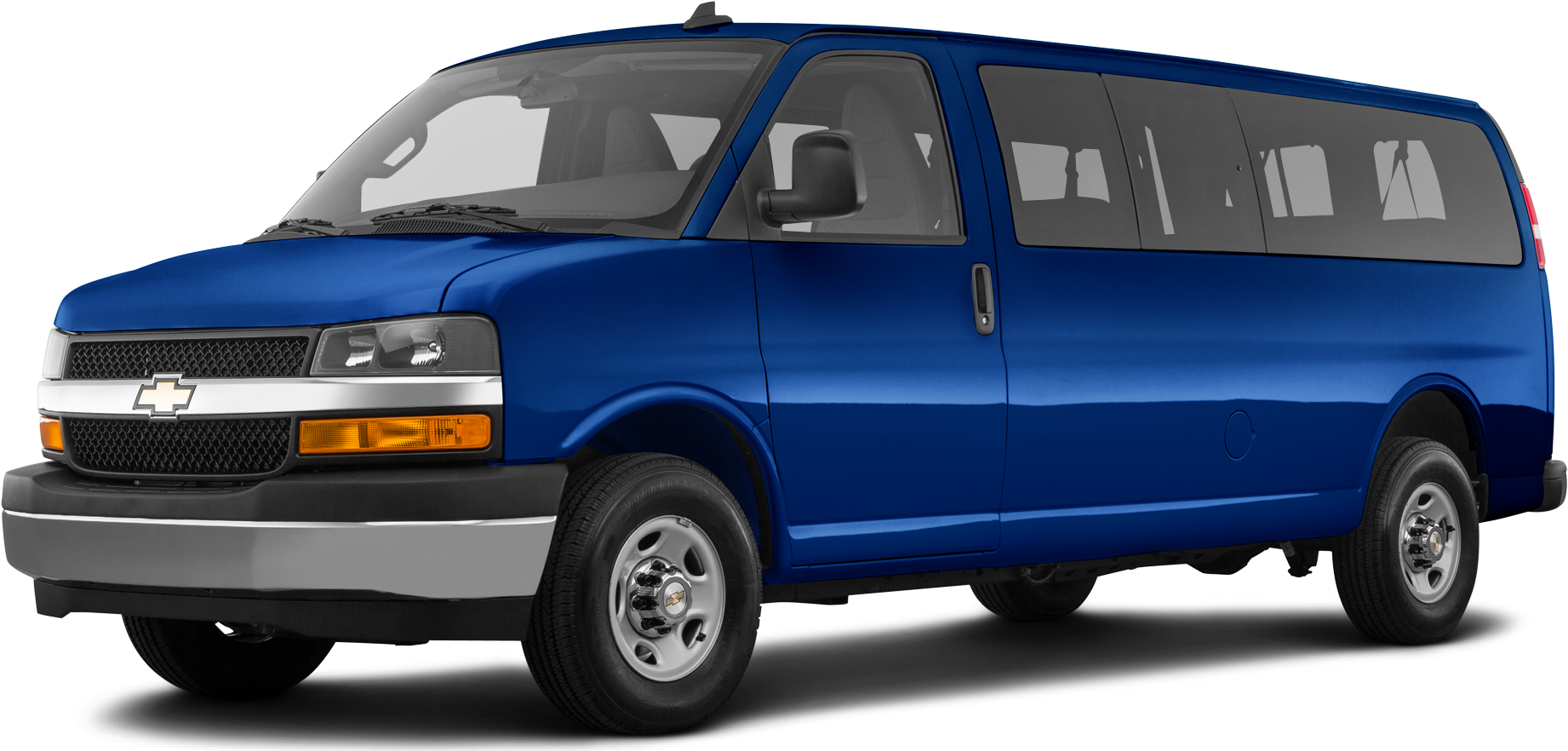 2018 Chevrolet Express 3500 Passenger LT Van 3D