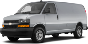2018 Chevrolet Express 2500 Cargo Van 3D