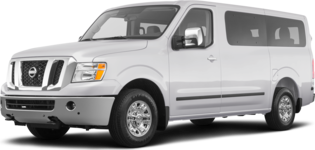 2018 Nissan NV3500 HD Passenger SL Van 3D