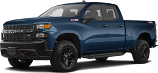 2021 Chevrolet Silverado 1500 Double Cab Custom Trail Boss Pickup 4D 6 1/2 ft