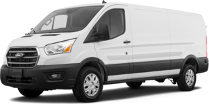 2021 Ford Transit 350 HD Cargo Van Extended Length High Roof w/10,360-lb GVWR Van 3D