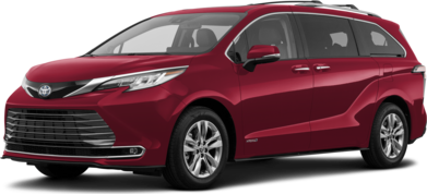Sienna Platinum Minivan 4D image