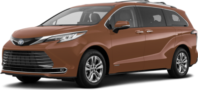 Sienna Limited Minivan 4D image
