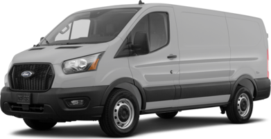 Transit 350 Crew Van Medium Roof w/LWB Van 3D image
