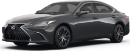 2025 Lexus ES front-facing, side angle cropped car colored image