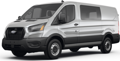 Ford Transit 150 Crew Van Medium Roof w/RWB Van 3D
