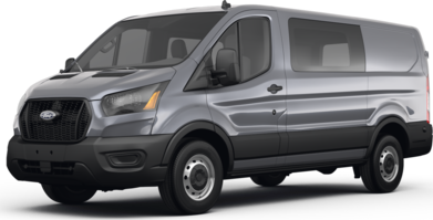 Transit 150 Crew Van Medium Roof w/LWB Van 3D image