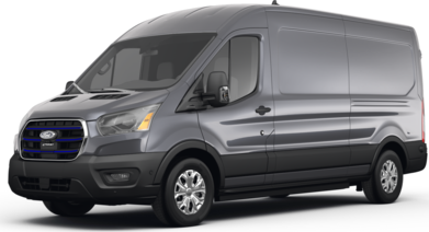 E-Transit 350 Cargo Van Low Roof w/RWB Van 3D image
