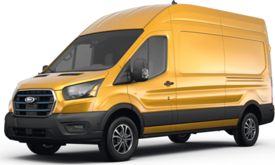 E-Transit 350 Cargo Van Extended Length High Roof Van 3D image