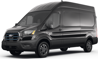 E-Transit 350 Cargo Van Extended Length High Roof Van 3D image