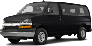 2023 Chevrolet Express 3500 Passenger LS Regular Van 3D