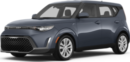 2025 Kia Soul front-facing, side angle cropped car colored image