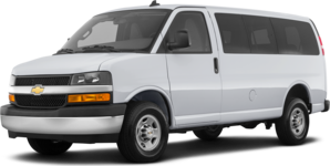 2023 Chevrolet Express 2500 Passenger LT Van 3D