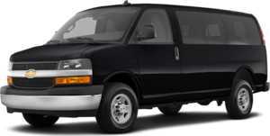 2023 Chevrolet Express 2500 Passenger LS Van 3D