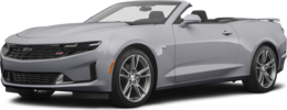 2024 Chevrolet Camaro front-facing, side angle cropped car colored image
