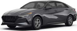2025 Hyundai Elantra front-facing, side angle cropped car colored image