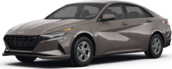 2025 Hyundai Elantra front-facing, side angle cropped car colored image