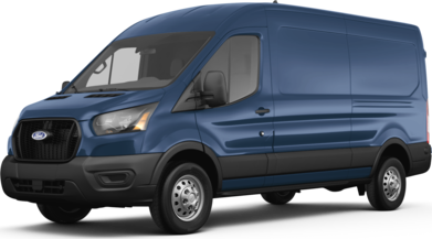 Transit 350 Crew Van Medium Roof w/LWB Van 3D image