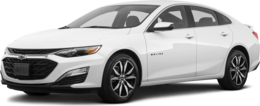 2025 Chevrolet Malibu front-facing, side angle cropped car colored image