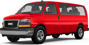 2024 GMC Savana 3500 Passenger LT Extended Extended Van 3D
