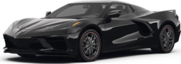 2025 Chevrolet Corvette front-facing, side angle cropped car colored image