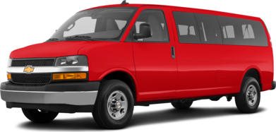 Express 3500 Passenger LT Extended Van 3D image