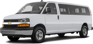 Express 3500 Passenger LT Extended Van 3D image