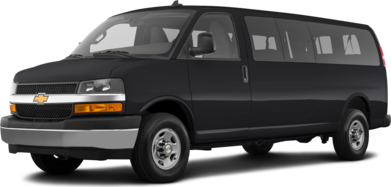 Express 3500 Passenger LT Extended Van 3D image