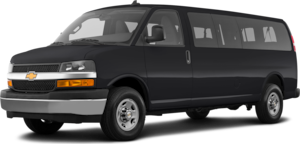 2023 Chevrolet Express 3500 Passenger LT Regular Van 3D