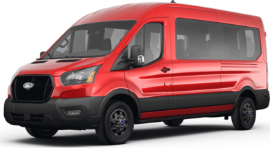 Transit 250 Crew Van Medium Roof w/LWB Van 3D image