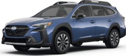 2025 Subaru Outback front-facing, side angle cropped car colored image