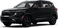 2025 Kia Seltos front-facing, side angle cropped car colored image