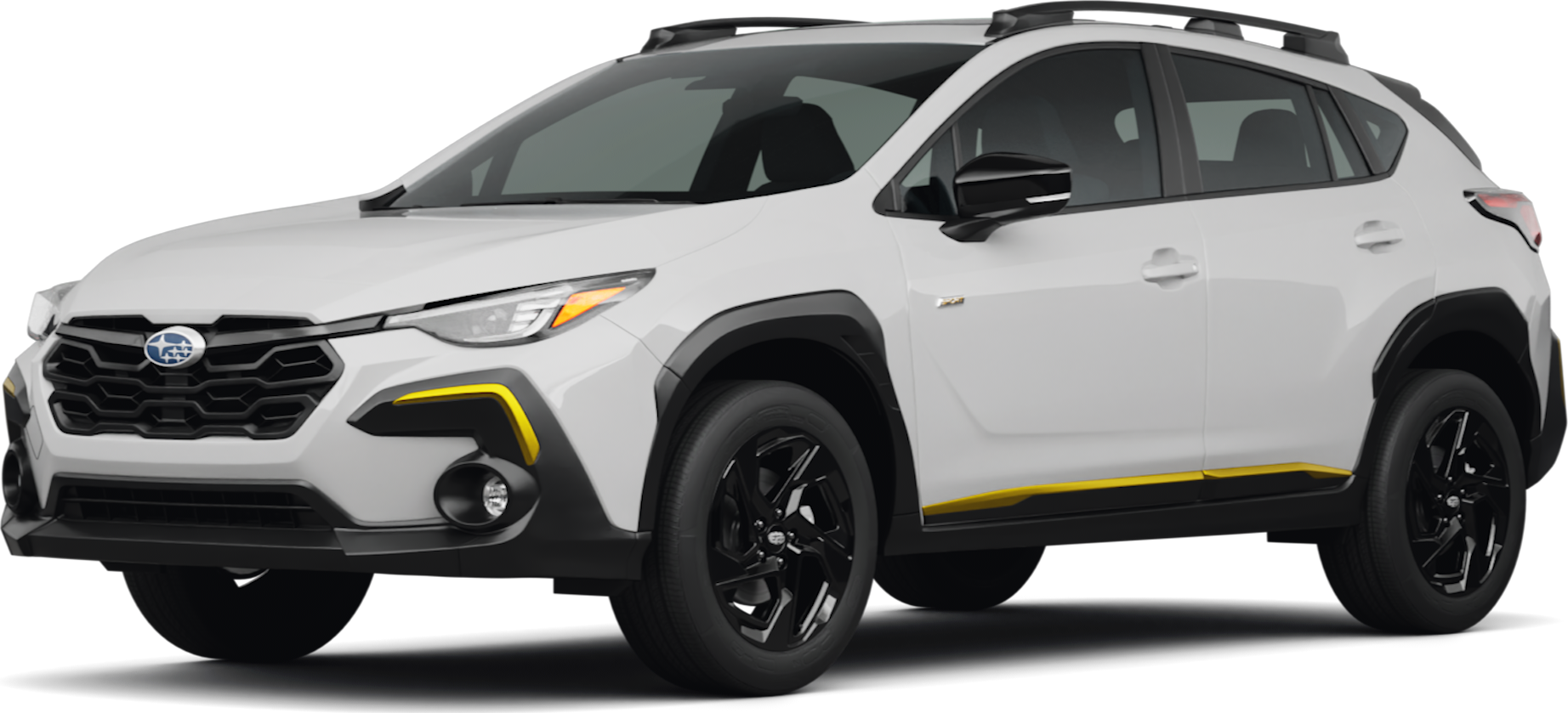2026 Subaru Crosstrek front-facing, side angle cropped car colored image