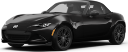 2026 MAZDA MX-5 Miata front-facing, side angle cropped car colored image