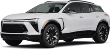2025 Chevrolet Blazer EV front-facing, side angle cropped car colored image