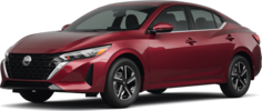 2025 Nissan Sentra front-facing, side angle cropped car colored image