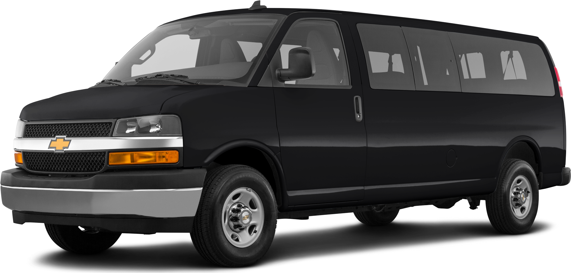 2024 Chevrolet Express 3500 Passenger LT Extended Van 3D