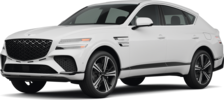 2025 Genesis GV80 Coupe front-facing, side angle cropped car colored image